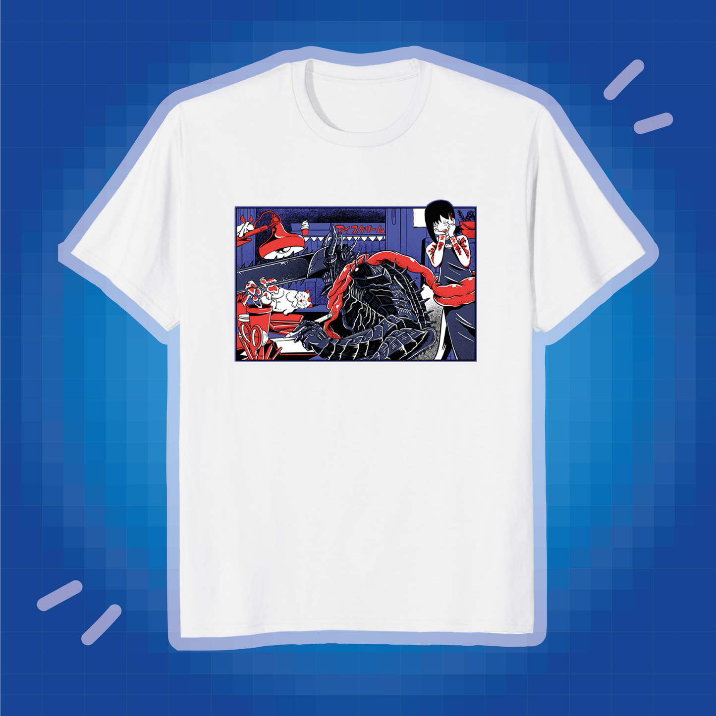 Playera Lofi Hip Hop Radio Chainsaw Man