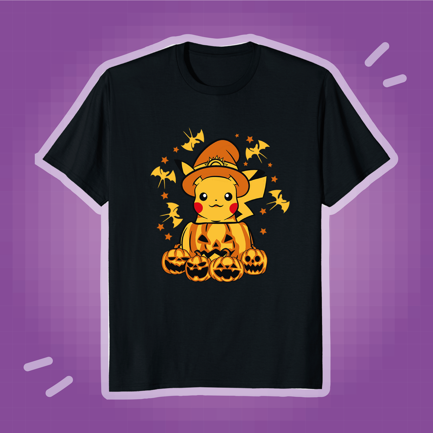Playera Pikachu Halloween