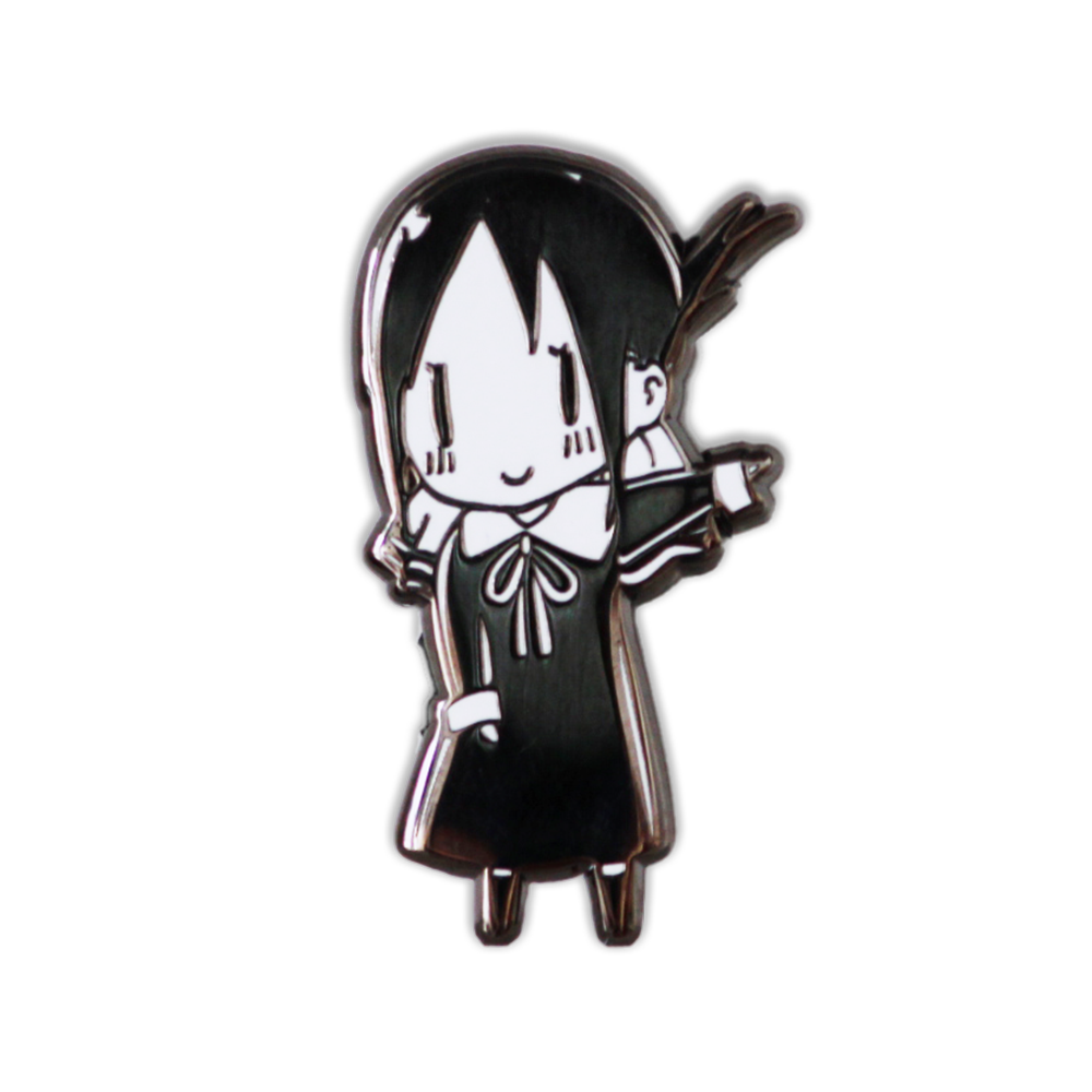 Pin Plateado Kaguya Chibi
