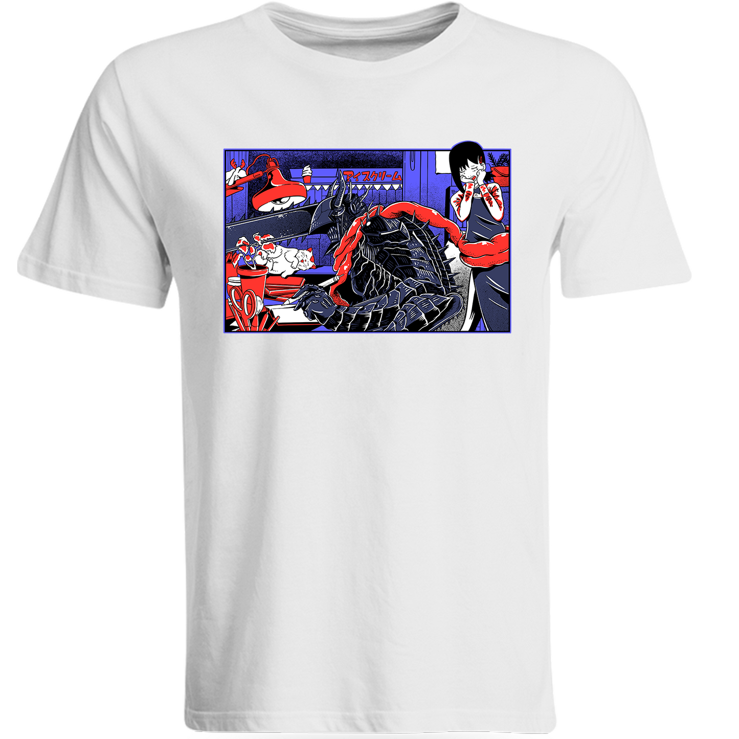 Playera Lofi Hip Hop Radio Chainsaw Man