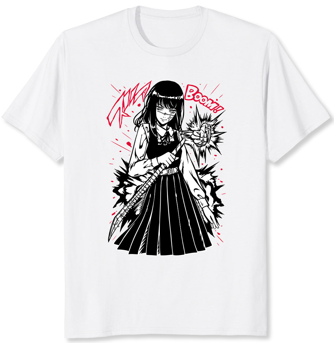 Playera Anime Manga Asa Mitaka Toaru Chainsawman Puchi Art