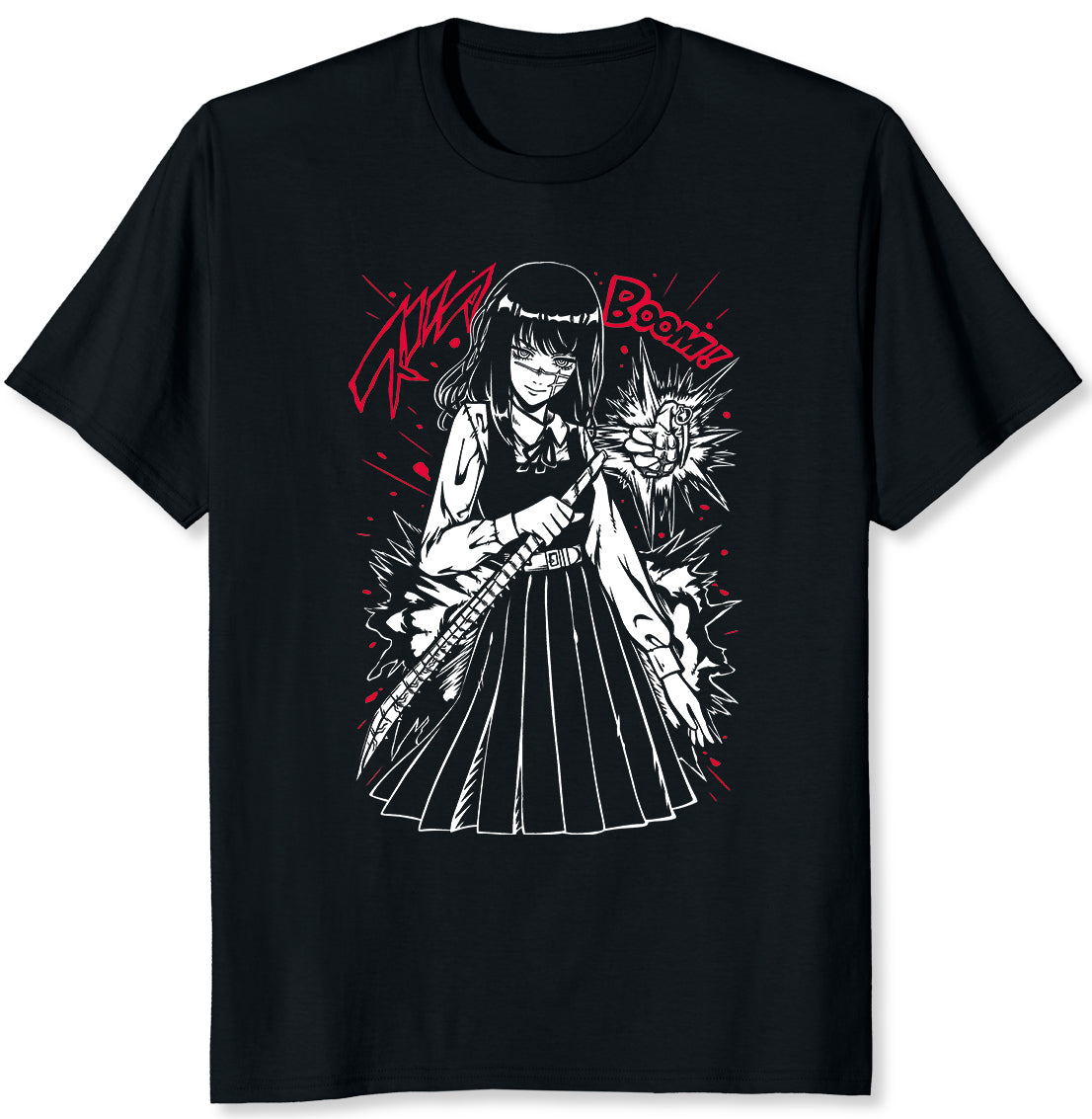 Playera Anime Manga Asa Mitaka Toaru Chainsawman Puchi Art