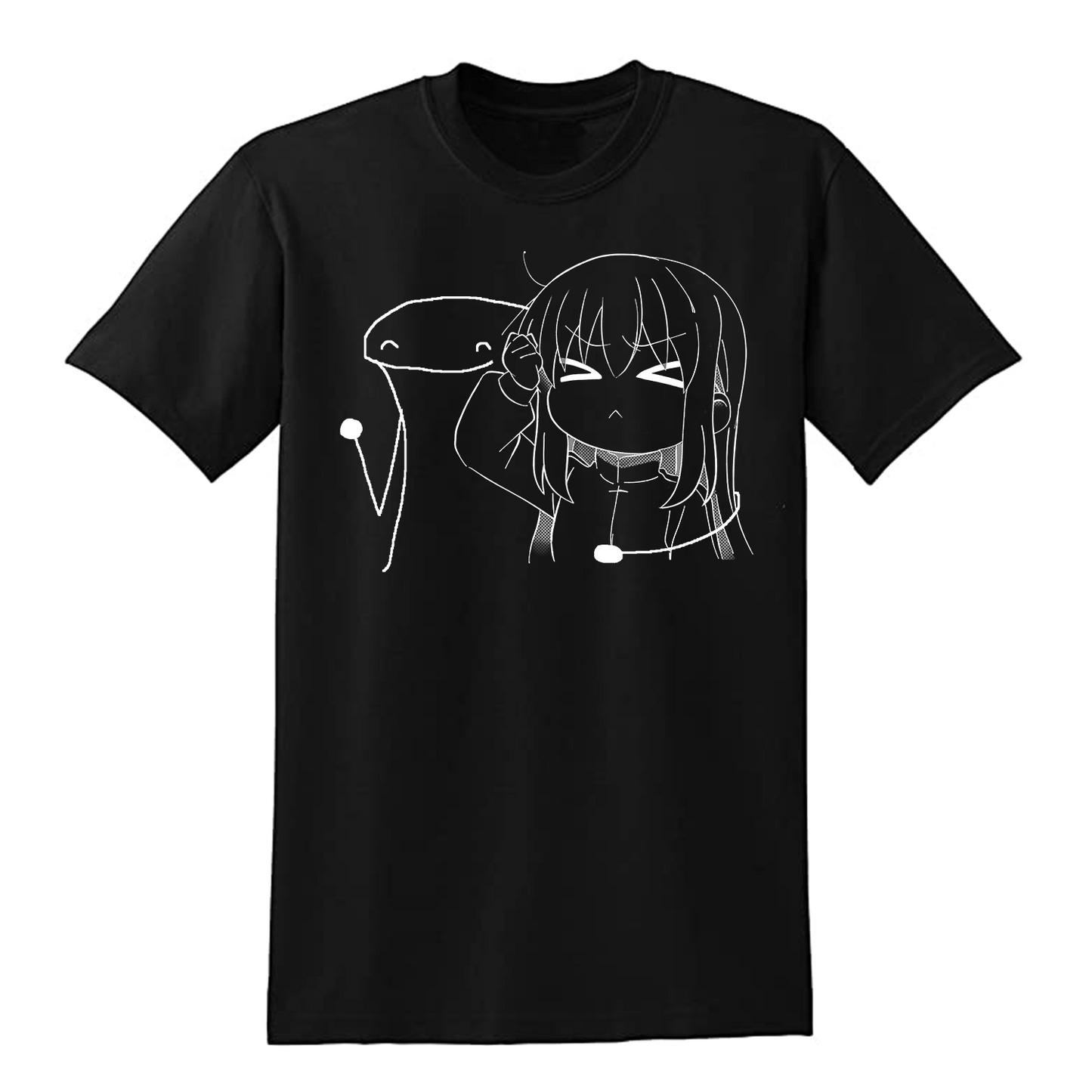 Playera Meme Trazo Bocchi