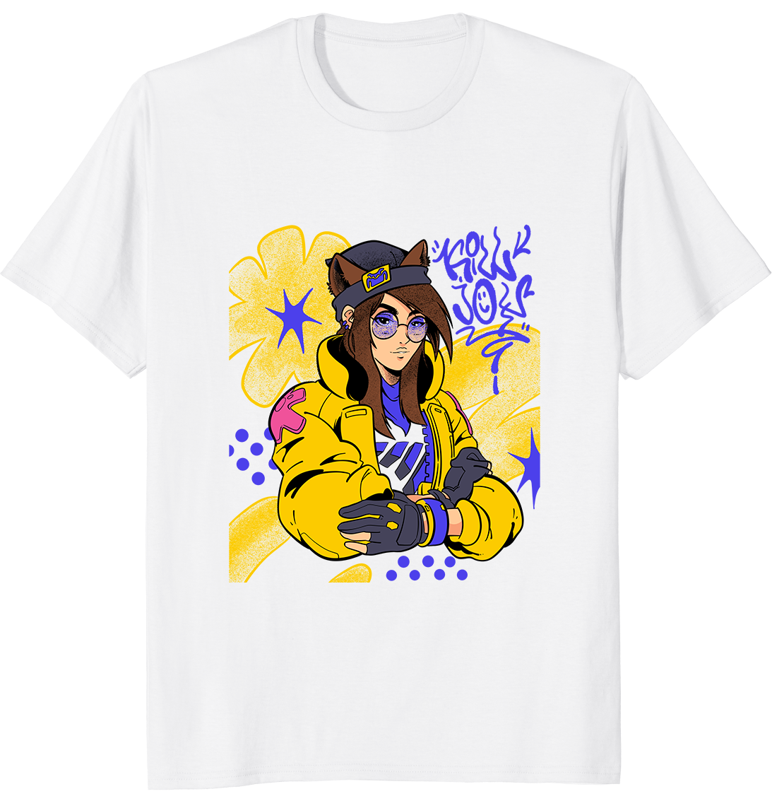 Playera Unisex Valorant Killjoy Neko