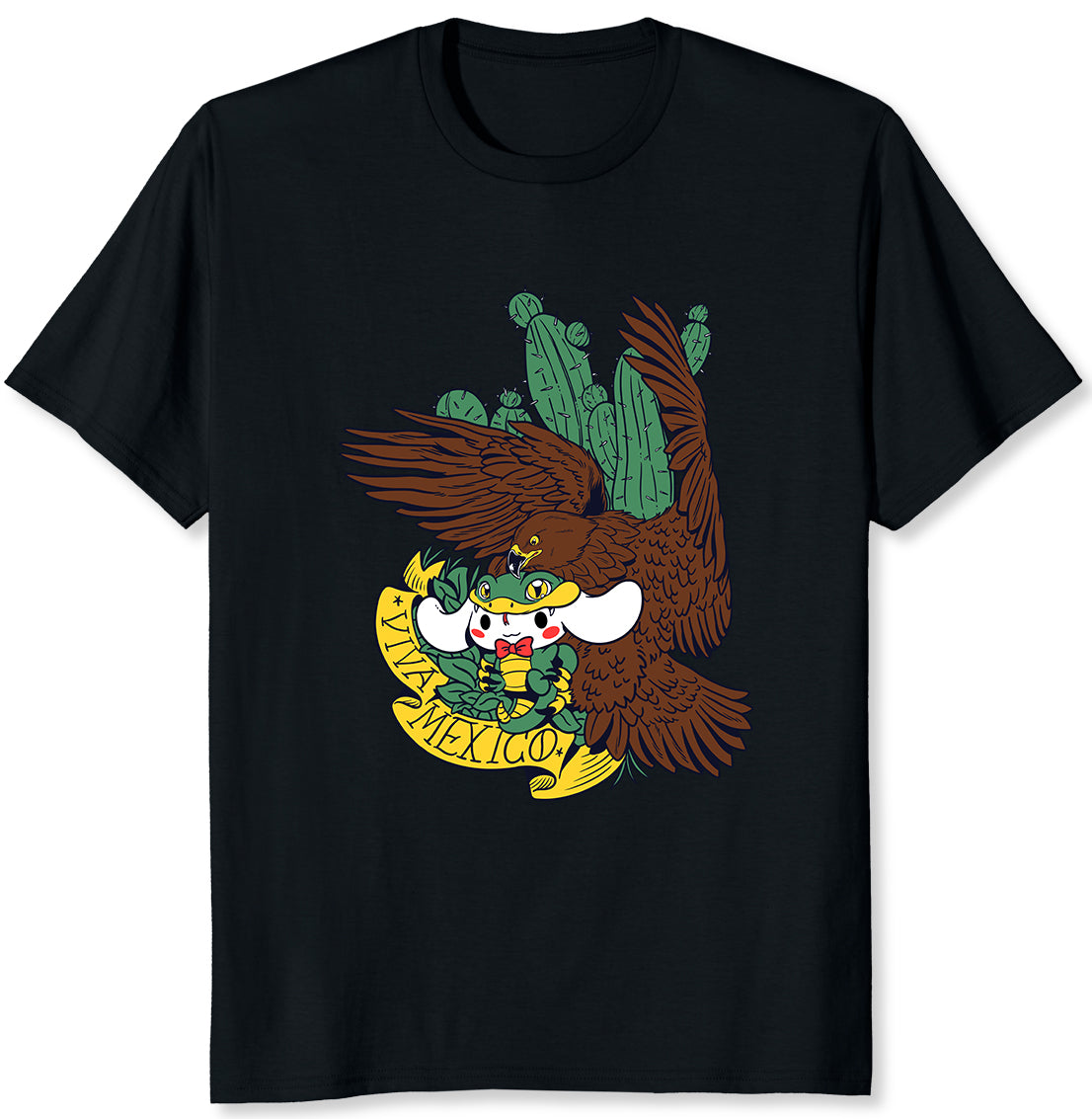 Playera Cinnamon Rol Viva Mexico