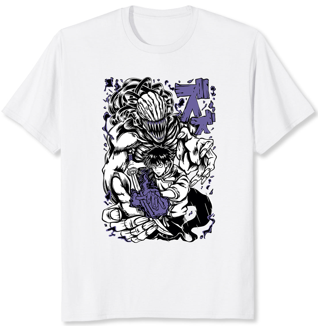 Playera Yuta Okkotsu Anime Manga Unisex Puchi Art