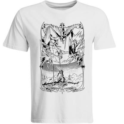 Playera Evangelion Eva 01 Eva 02 Angeles